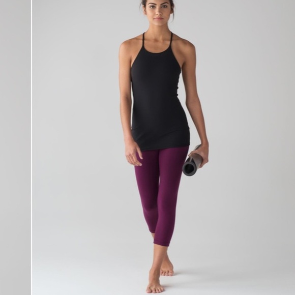 Lululemon Sun Setter Tank in Black Size 6 W1AKQS - Picture 9 of 11